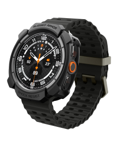 Чехол Spigen для Galaxy Watch Ultra 2 (47 mm) - Rugged Armor - Черный - ACS11611