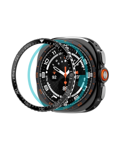 Базель Spigen для Galaxy Watch Ultra 2 (47 mm) - Bezel Tune (Diver) - Черный - ACS11617