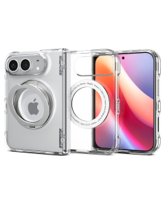 Чехол Spigen для iPhone Duo - Ultra Hybrid Pro S (MagSafe) - Прозрачный/Белый - ACS11782