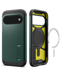 Чехол Spigen для Google Pixel 11 - Tough Armor (MagSafe) - Зеленый - ACS11854