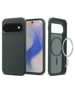 Чехол Spigen для Google Pixel 11 Pro - Liquid Air (MagSafe) - Зеленый - ACS11858