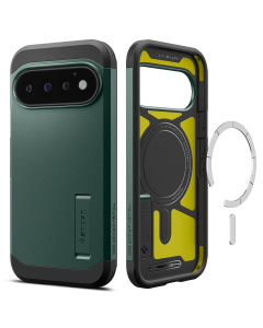 Чехол Spigen для Google Pixel 11 Pro - Tough Armor (MagSafe) - Зеленый - ACS11859