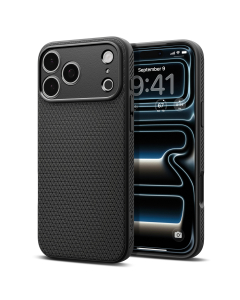 Чехол Spigen для iPhone 18 Pro Max/17 Pro Max - Liquid Air - Черный - ACS12111