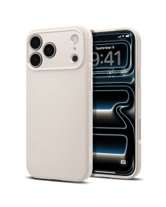 Чехол Spigen для iPhone 18 Pro Max/17 Pro Max - Liquid Air - Титановый - ACS12114