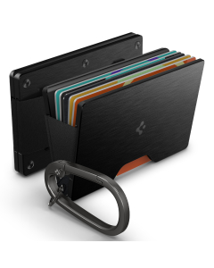 Кардхолдер Spigen - Wallet S with Card Key Ring - Черный - AFA04277