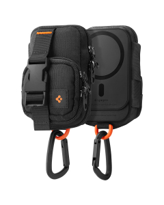Органайзер Spigen универсальный Portable Organizer Pouch SnapZip MagSafe - Черный - AFA09338