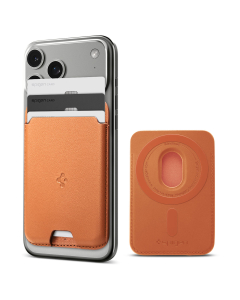 Кардхолдер Spigen - Valentinus (MagSafe) Wallet 3 Card - Оранжевый - AFA11339