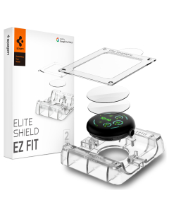 Защитная пленка Spigen для Pixel Watch 4/3 (45 mm) - EliteShield EZ Fit - 2 шт - Прозрачный - AFL08525