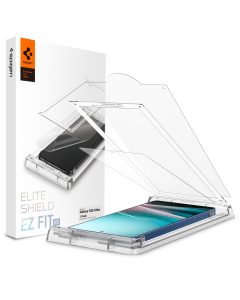 Защитная пленка Spigen для Galaxy S25 Ultra - EliteShield EZ Fit HD - 1 шт - Прозрачный - AFL09083
