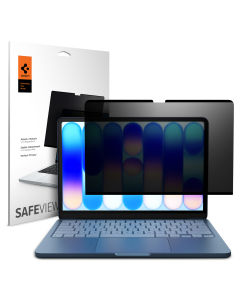 Защитная пленка Spigen для MacBook Neo 13″ (A18 Pro) - SafeView - 1 шт - Антишпион - AFL11670