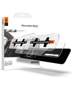 Защитное стекло Spigen для Mercedes E-Class (2017-2022) - GLAS.tR EZ Fit - Прозрачный - 1 шт - AGL03150