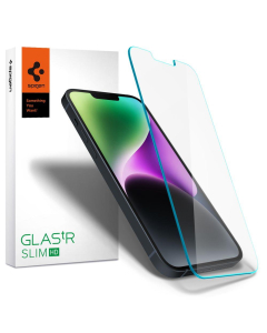 Защитное стекло Spigen для iPhone 14 Plus / 13 Pro Max - GLAS.tR Slim HD - Прозрачный - 1 шт - AGL03382
