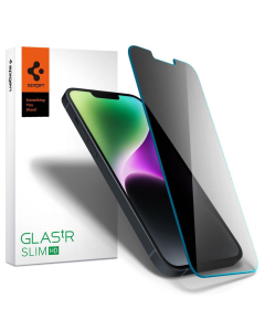 Защитное стекло Spigen для iPhone 14 Plus / 13 Pro Max - GLAS.tR Slim HD - Затемненный - 1 шт - AGL03384
