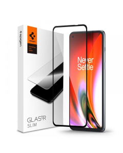 Защитное стекло Spigen для OnePlus Nord 2 5G / CE 5G - GLAS.tR Slim HD - Черный - 1 шт - AGL03813