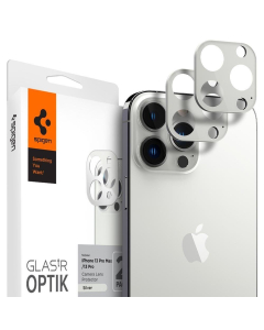 Защитное стекло для камеры Spigen для iPhone 13 Pro Max / 13 Pro - Optik Lens Protector V2 - Серый - 2 шт - AGL04033