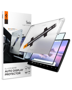 Защитное стекло Spigen для Tesla Model S / X (2022/2021) - EZ FIT GLAS.tR 17 - 1 шт - Черный - AGL04688