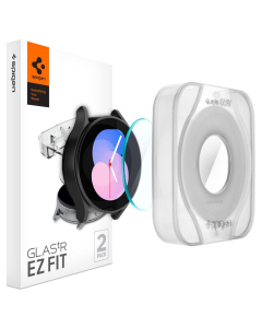 Защитное стекло Spigen для Galaxy Watch 5/4 (40 mm) - GLAS.tR EZ Fit - Прозрачный - 2 шт - AGL05340