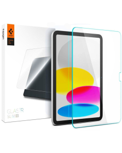 Защитное стекло Spigen для iPad 10.9 (2022) - GLAS.tR Slim HD - 1 шт - Прозрачный - AGL05541