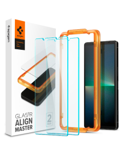 Защитное стекло Spigen для Sony Xperia 5V - Glas.tR AlignMaster - Прозрачный - 2 шт - AGL07137