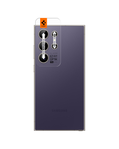 Защитное стекло для камеры Spigen для Galaxy S24 Ultra - Glas.tR EZ Fit Optik Pro - Фиолетовый - 2 шт - AGL07427