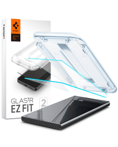 Защитное стекло Spigen для Galaxy S24 Ultra - Glas.tR EZ Fit HD - Прозрачный - 2 шт - AGL07495