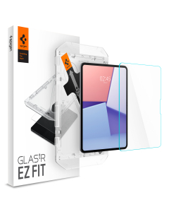 Защитное стекло Spigen для iPad Pro 11 (2024) - Glas.tR EZ Fit - Прозрачный - 1 шт - AGL07788