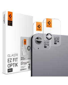 Защитное стекло для камеры Spigen для iPad Air 13/11 (2024) - Glas.tR EZ Fit Optik Pro - 2 шт - Серый - AGL07801
