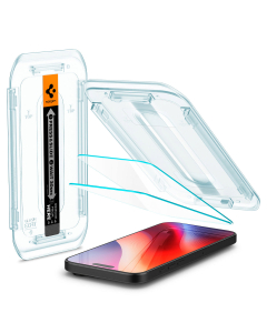 Защитное стекло Spigen для iPhone 16 Pro Max - Glas.tR EZ Fit - 2 шт - Прозрачный - AGL07907