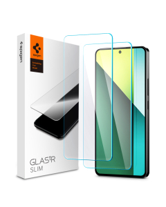 Защитное стекло Spigen для Redmi Note 13 Pro 5G - GLAS.tR Slim - Прозрачный - 2 шт - AGL08293