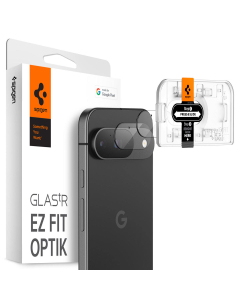 Защитное стекло для камеры Spigen для Google Pixel 9 - Glas.tR EZ Fit Optik - 2 шт - Прозрачный - AGL08443