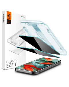 Защитное стекло Spigen для Google Pixel 9 Pro XL - Glas.tR EZ Fit Privacy - 2 шт - Антишпион - AGL09313
