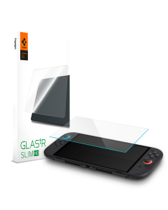 Защитное стекло Spigen для Nintendo Switch 2 - Glas.tR Slim HD - Прозрачный - 2 шт - AGL09370
