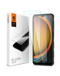 Защитное стекло Spigen для Galaxy XCover7 Pro/ 7 - Glas.tR Slim - 2 шт - Прозрачное - AGL09407