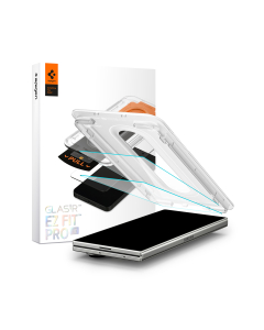 Защитное стекло Spigen для Galaxy Z Fold7 - Glas.tR EZ Fit Pro HD - 2 шт - Прозрачный - AGL09579