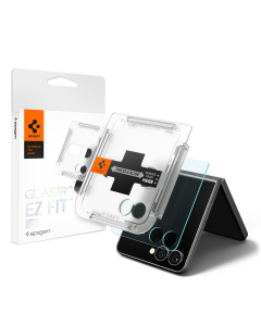 Защитное стекло Spigen для Galaxy Z Flip7 - Glas.tR EZ Fit HD - 1 шт - Прозрачный - AGL09586
