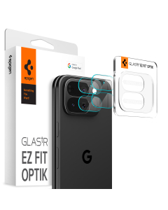 Защитное стекло для камеры Spigen для Pixel 10 Pro Fold - Glas.tR EZ Fit Optik - 2 шт - Прозрачный - AGL09664