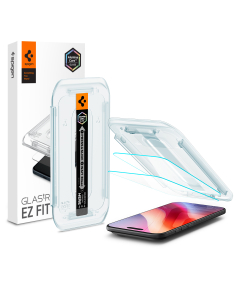 Защитное стекло Spigen для iPhone Air - Glas.tR EZ Fit - 2 шт - Прозрачный - AGL09861