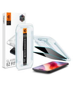 Защитное стекло Spigen для iPhone Air - Glas.tR EZ Fit - 2 шт - Антишпион - AGL09862