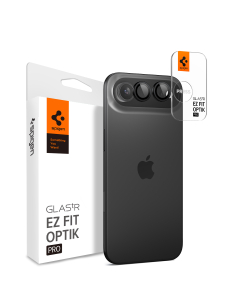 Защитное стекло для камеры Spigen для iPhone Air - Glas.tR EZ Fit Optik Pro - 2 шт - Черный - AGL09863
