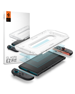 Защитное стекло Spigen для Nintendo Switch 2 - Glas.tR EZ Fit - 2 шт - Прозрачный - AGL10156