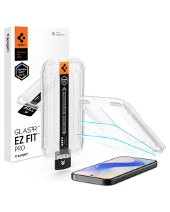 Защитное стекло Spigen для Google Pixel 10a - GLAS.tR EZ Fit Pro - 2 шт - Прозрачный - AGL11364
