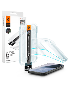 Защитное стекло Spigen для Google Pixel 11 Pro XL - GLAS.tR EZ Fit Pro - 2 шт - Прозрачный - AGL11485