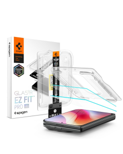 Защитное стекло Spigen для iPhone Duo - GLAS.tR EZ Fit Pro HD - 2 шт - Прозрачный - AGL12013