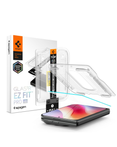 Защитное стекло Spigen для iPhone Duo - GLAS.tR EZ Fit Pro HD - 1 шт - Прозрачный - AGL12014