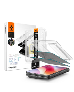Защитное стекло Spigen для iPhone Duo - GLAS.tR EZ Fit Pro HD (Privacy) - 2 шт - Антишпион - AGL12015