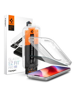 Защитное стекло Spigen для iPhone 18 Pro Max - GLAS.tR EZ Fit Pro HD (Privacy) - 1 шт - Антишпион - AGL12034