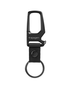 Карабин Spigen Carabiner With KeyRing - 1 шт - Черный - AHP06961