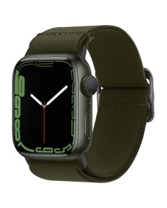 Ремешок Spigen для Apple Watch (49/45/44/42 mm) - Lite Fit - Зеленый/Хаки - AMP02288