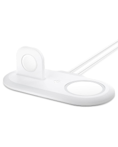 Док-станция Spigen для Apple Watch - MagFit Duo (MagFit) - Белый - AMP02797
