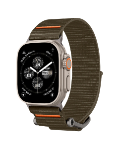 Ремешок Spigen для Apple Watch (49/45/44/42 mm) - DuraPro Flex Ultra - Зеленый - AMP05982